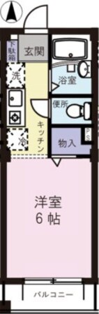 ルミエール梅屋敷の物件間取画像